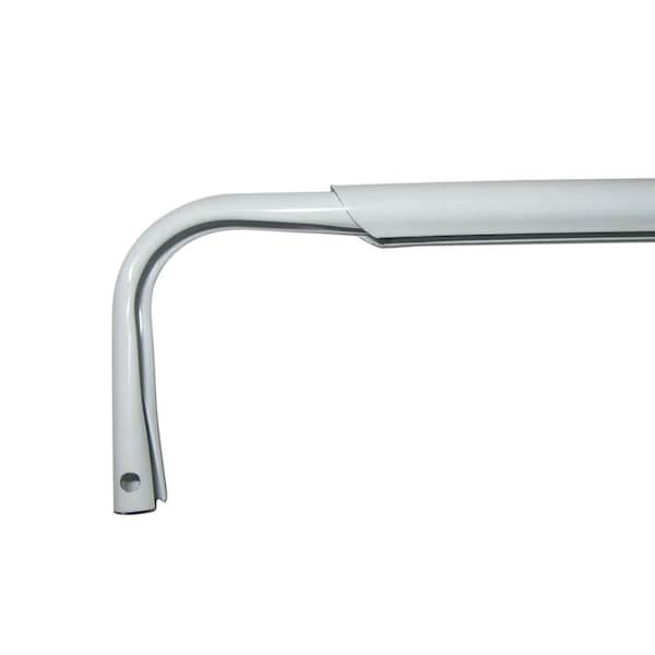 Kenney Mfg Kenney Enamel White Curtain Rod 84 in. L X 120 in. L KN513 - main